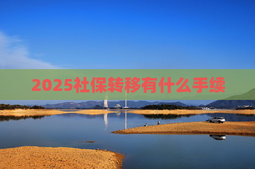 2025社保转移有什么手续