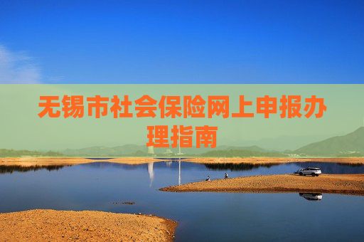 无锡市社会保险网上申报办理指南
