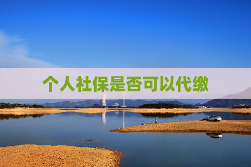 个人社保是否可以代缴