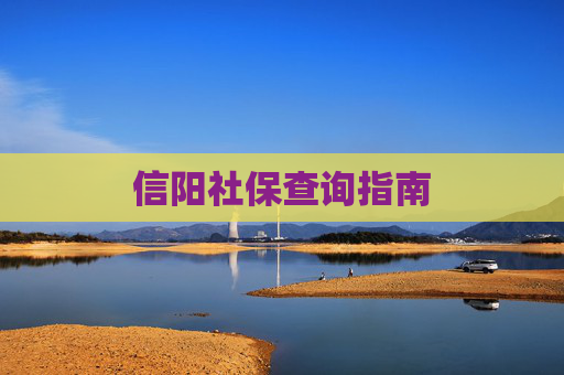 信阳社保查询指南