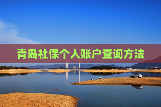 青岛社保个人账户查询方法
