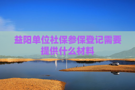 益阳单位社保参保登记需要提供什么材料