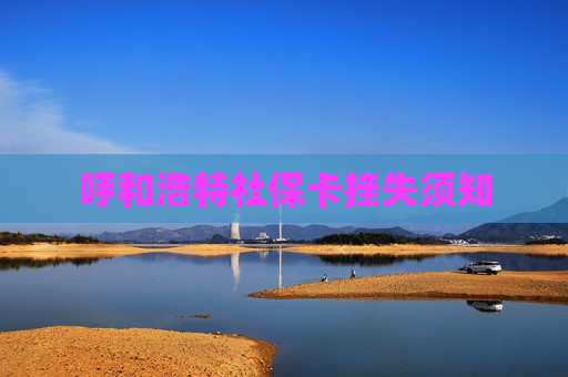 呼和浩特社保卡挂失须知