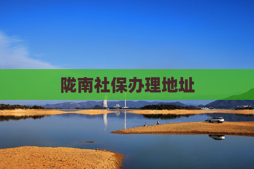 陇南社保办理地址