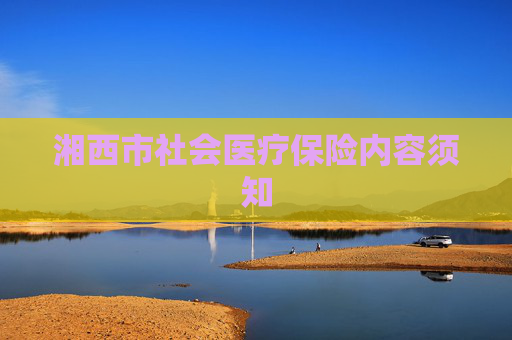 湘西市社会医疗保险内容须知