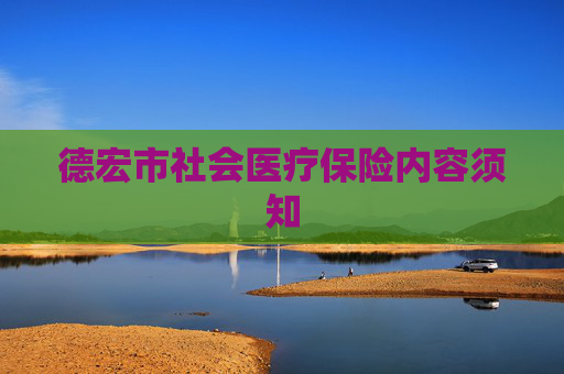 德宏市社会医疗保险内容须知