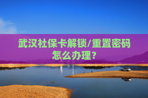 武汉社保卡解锁/重置密码怎么办理？