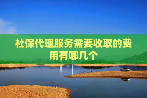 社保代理服务需要收取的费用有哪几个