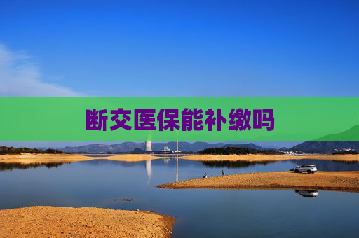 断交医保能补缴吗