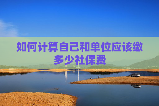 如何计算自己和单位应该缴多少社保费