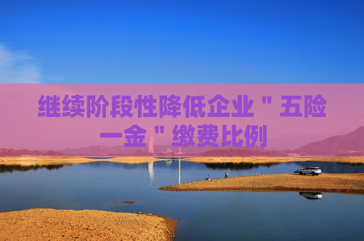 继续阶段性降低企业＂五险一金＂缴费比例