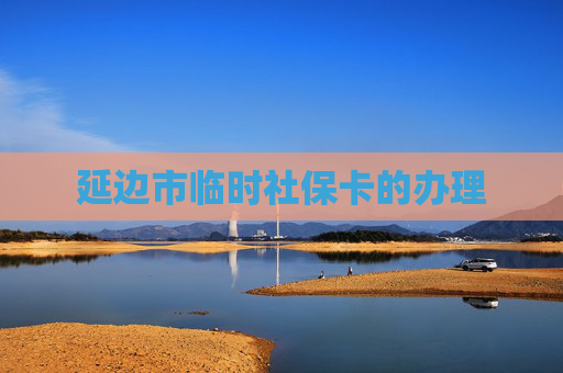 延边市临时社保卡的办理