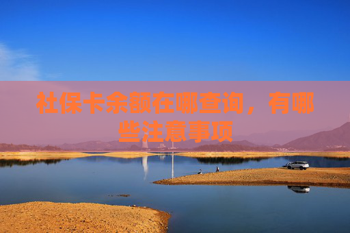 社保卡余额在哪查询，有哪些注意事项