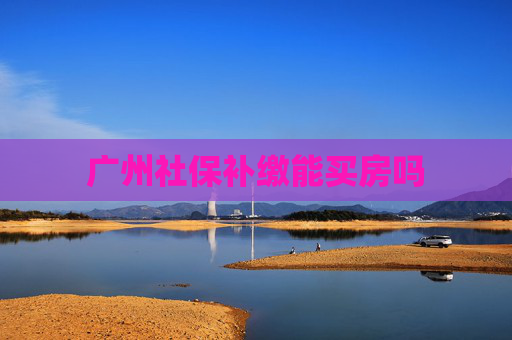 广州社保补缴能买房吗