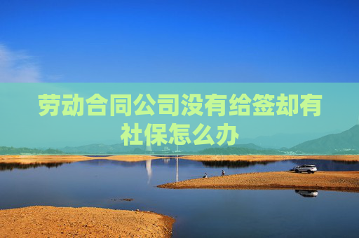 劳动合同公司没有给签却有社保怎么办