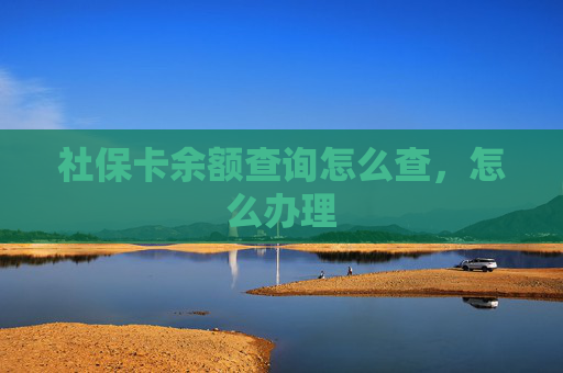 社保卡余额查询怎么查，怎么办理