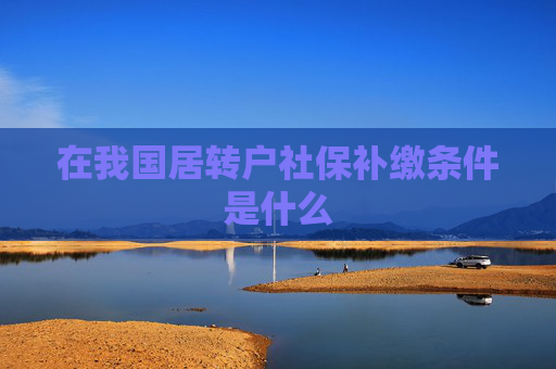 在我国居转户社保补缴条件是什么
