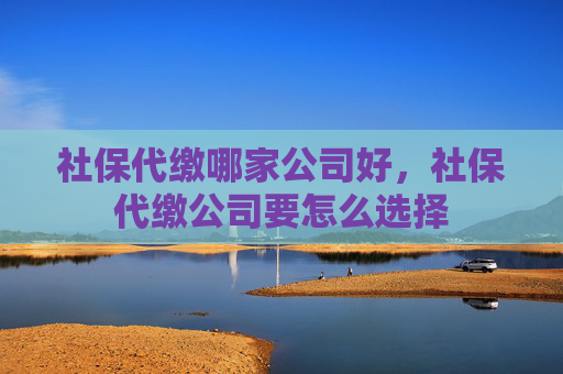 社保代缴哪家公司好，社保代缴公司要怎么选择
