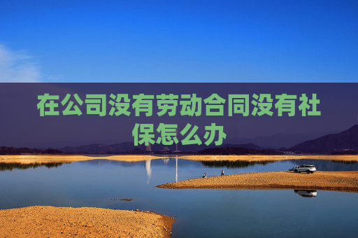 在公司没有劳动合同没有社保怎么办