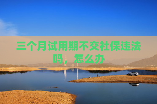 三个月试用期不交社保违法吗，怎么办