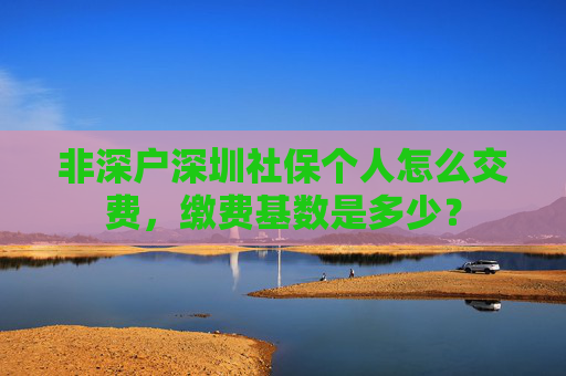 非深户深圳社保个人怎么交费，缴费基数是多少？
