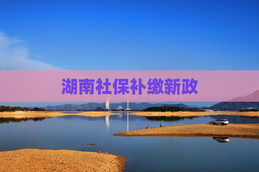 湖南社保补缴新政