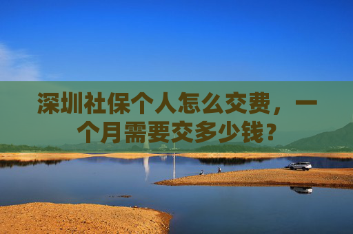 深圳社保个人怎么交费，一个月需要交多少钱？