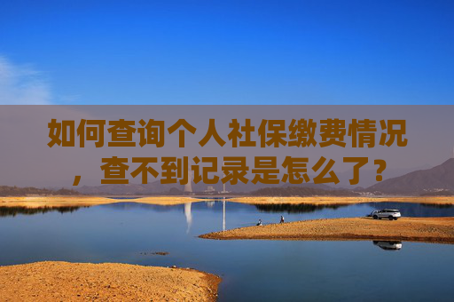 如何查询个人社保缴费情况，查不到记录是怎么了？