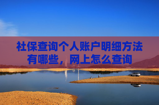 社保查询个人账户明细方法有哪些，网上怎么查询