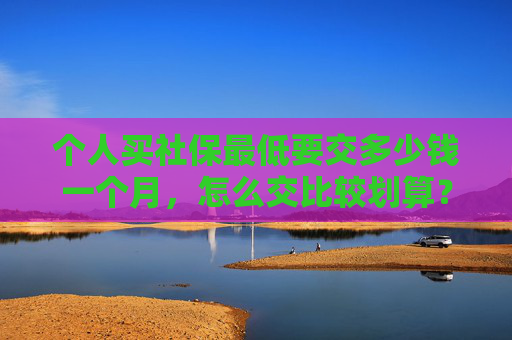 个人买社保最低要交多少钱一个月，怎么交比较划算？