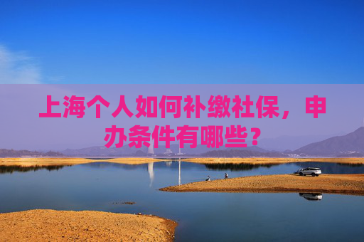 上海个人如何补缴社保，申办条件有哪些？