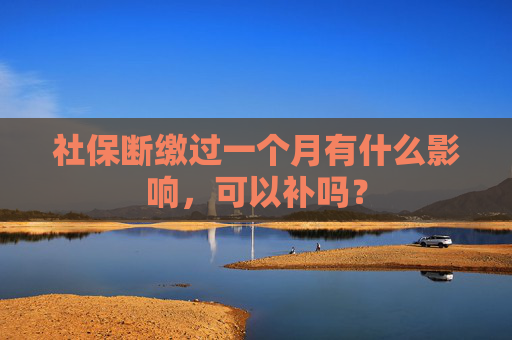 社保断缴过一个月有什么影响，可以补吗？