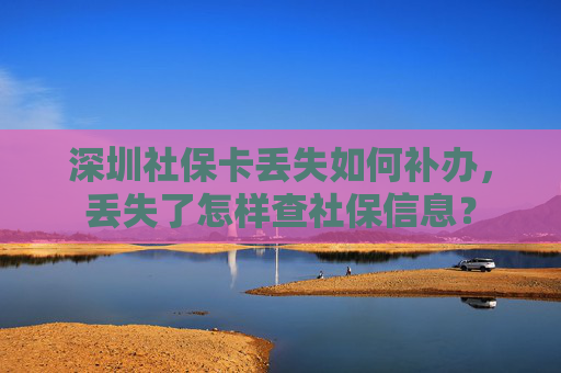 深圳社保卡丢失如何补办，丢失了怎样查社保信息？
