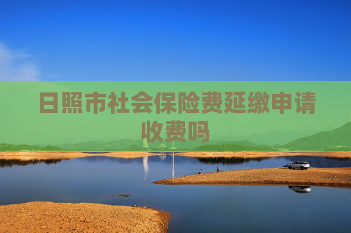 日照市社会保险费延缴申请收费吗