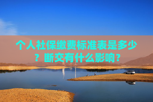 个人社保缴费标准表是多少？断交有什么影响？