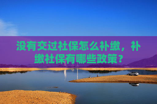 没有交过社保怎么补缴，补缴社保有哪些政策？