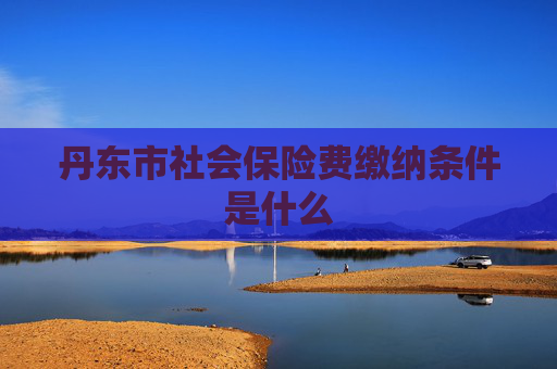 丹东市社会保险费缴纳条件是什么