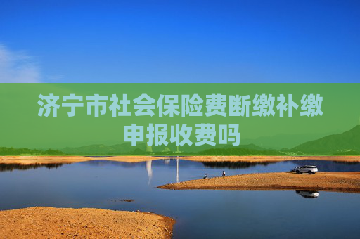 济宁市社会保险费断缴补缴申报收费吗