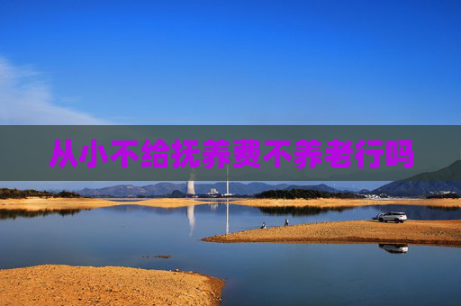 从小不给抚养费不养老行吗