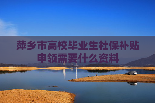 萍乡市高校毕业生社保补贴申领需要什么资料