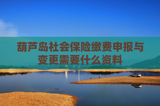 葫芦岛社会保险缴费申报与变更需要什么资料