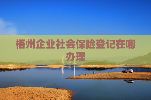 梧州企业社会保险登记在哪办理