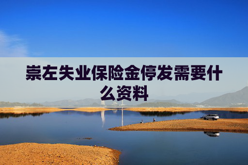崇左失业保险金停发需要什么资料