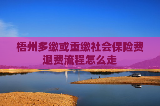 梧州多缴或重缴社会保险费退费流程怎么走