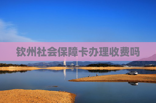 钦州社会保障卡办理收费吗