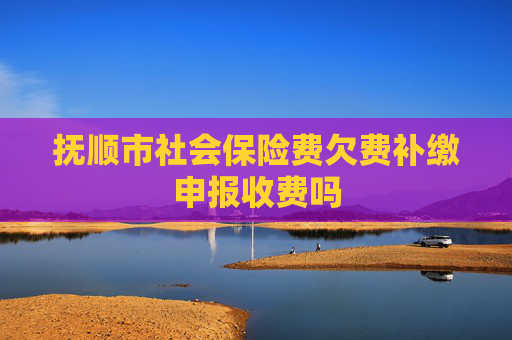 抚顺市社会保险费欠费补缴申报收费吗