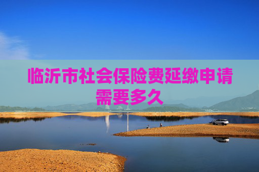 临沂市社会保险费延缴申请需要多久