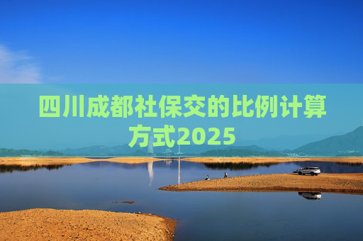 四川成都社保交的比例计算方式2025