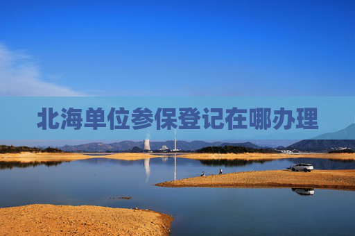 北海单位参保登记在哪办理