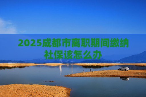 2025成都市离职期间缴纳社保该怎么办